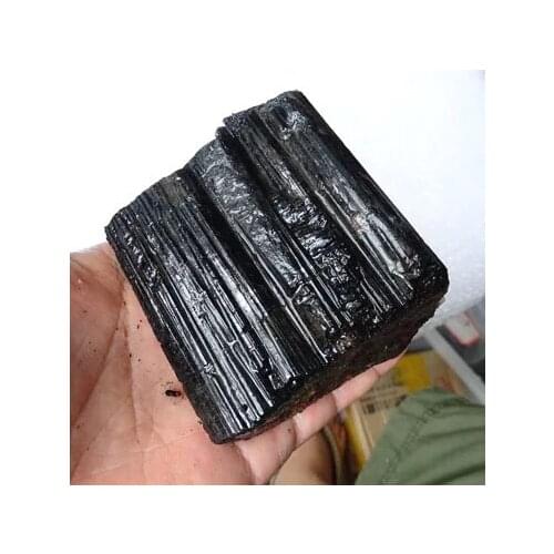 100% Natural Black Tourmaline Schorl Reiki Healing Energy Healing Gemstone as collection