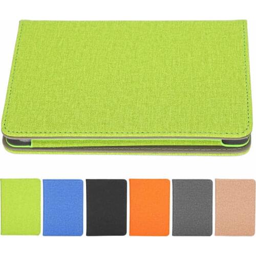 Leather case for tablet case for ipad air 2 E‑Book Cover Cloth Pattern Protective Cover for 2018 Kindle Paperwhite 4th