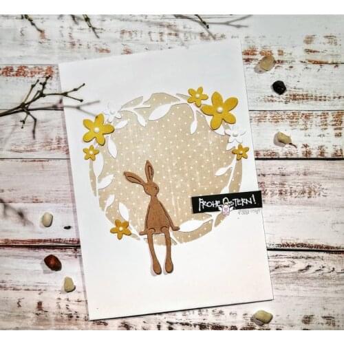 Mmao Crafts Metal Steel Cutting Dies New 10Pcs Flower decoration Stencil For DIY Scrapbooking Paper/photo Cards Embossing Dies