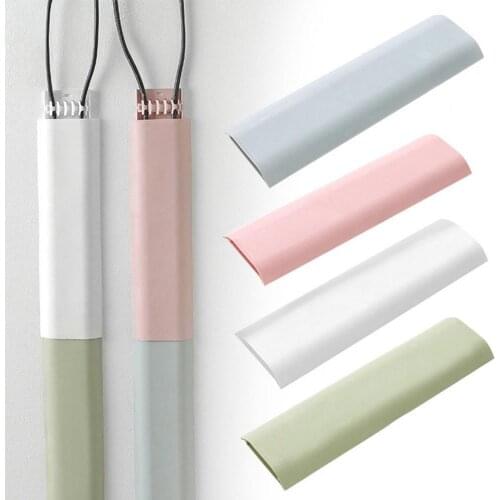 Wall Mount Space-saving Self-Adhesive Cable Organizer for Home