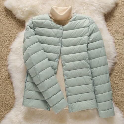 2021 New Ultra Light Down jacket Women Lightweight Coat Thin Female Parka Womens Down Jackets Plus Coats