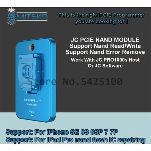 JC Pro1000S JC P7 NAND Programmer HDD Serial Read Write Error Repair Tool For 11 XR XS Max 8 X 7 7P 6 6S All Pad