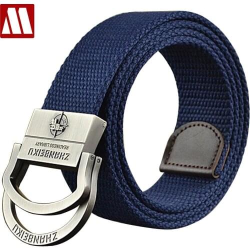 2021 New Fashion Alloy Buckle Belts For Men And Women Sports Canvas Outdoor Tactical Belt For Jeans Mens Belts Luxury Cintos