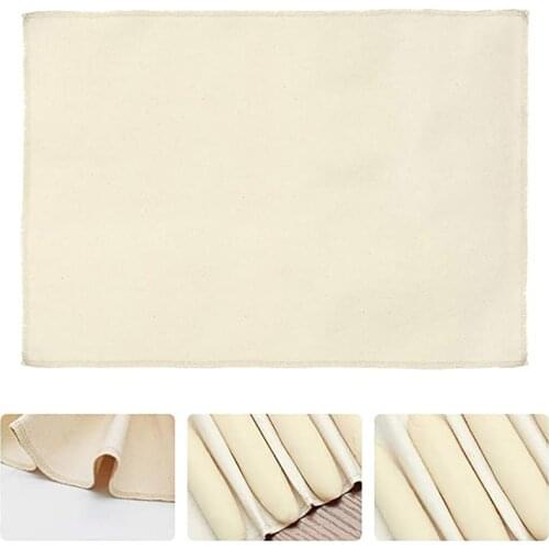 Bread Proofing Cloth Baking Couche Cloth Cotton Pastry Baguettes Bread Towel French Stick Bread Cloth Shaping Tool For Baguettes