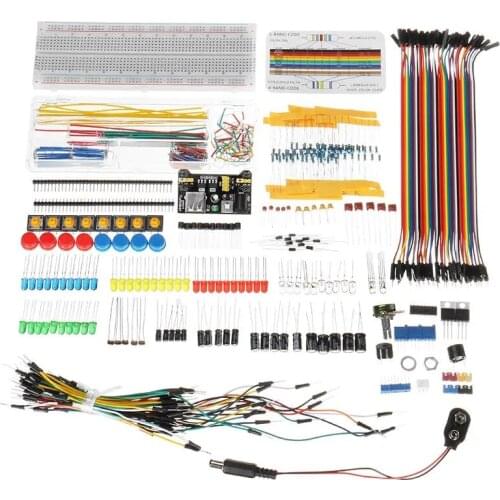Electronic Components Super Starter Kits Power Supply Module Resistor Dupont Wire With Carton Box Package