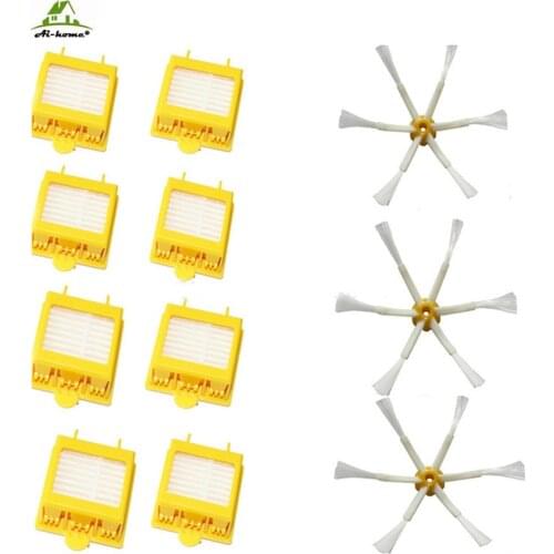 For iRobot Roomba 700 Series 760 770 780 Hepa Filter Side Brush 6-Armed Replacements Robot Vacuum Cleaner 700 Series Filters