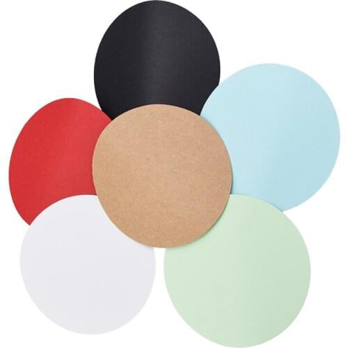 10PCS/LOT Round paper cardboard crafts painting drawing cardboards kids school office paper boards wholesale