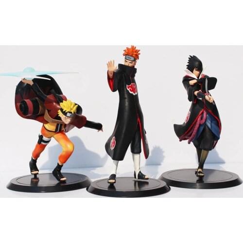Cartoon Figurine PVC Action Figure Model Toys 3pcs/set