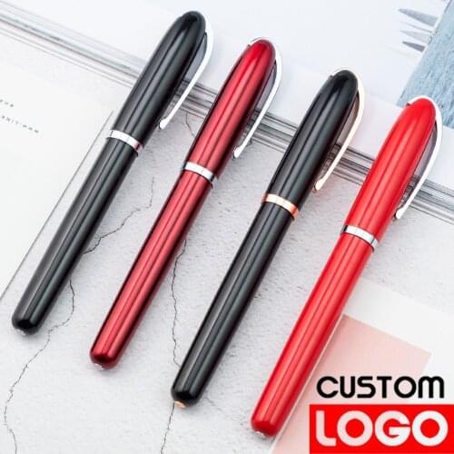 Custom Pen for Logo Signature Pen Metal Business Office Stationery High-end Advertising Gift Ball Pen Custom Logo Ballpoint Pen