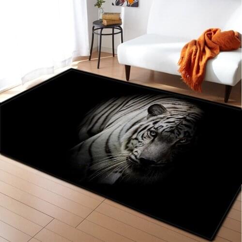 3D Cat Printed Corridor Carpet Kids Room Bedside Rugs Flannel Anti-slip Home Decorative Floor Area Rug Carpets for Living Room
