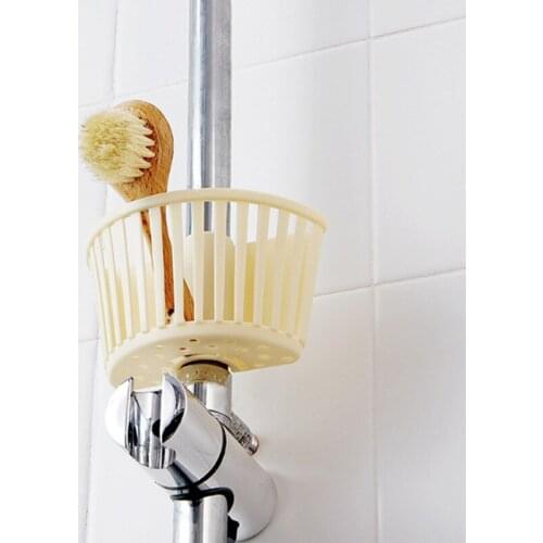 Kitchen Faucet Rack Bathroom Storage Shelf Soap Sponge Dish Cloth Finishing Rack PP Drain Rack Pool Rag Storage Drain Dry Rack
