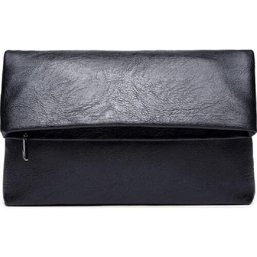 2020 Latest Fashion mens PU Leather Envelope Bag Casual Clutch Bag Handbag Men Envelope Bag