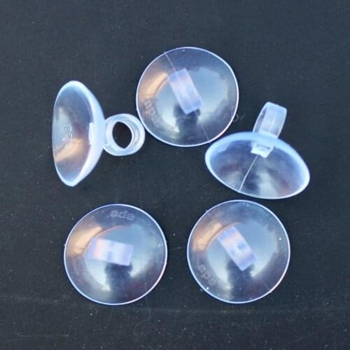 Clear Tubing Strong Adsorption Sucker Bayonet Tape PVC Suction Cup Pads for Aquarium Tank Transparent