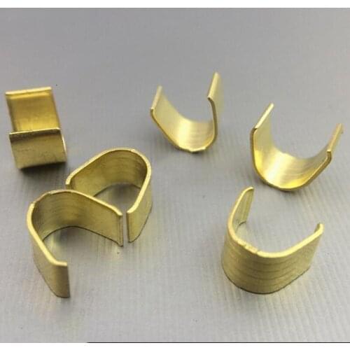 Threading Buckle and Wire Buckle 454D Crimping Wire Terminal Block Cold Pressing Terminal U-shaped Wire Buckle Copper Buckle Ter