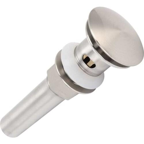 Platform washbasin Bathroom Sinks Stainless Steel Sink Drain with Overflow Undercounter Sink Drain Filter Stopper for Home