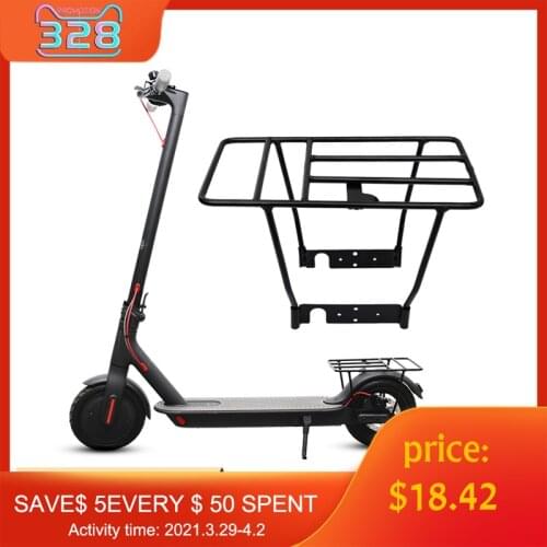 Universal Electric Bike Scooter Rear Rack Cargo Rack Quick Release Adjustable Scooter Carrier for m365/pro/1s