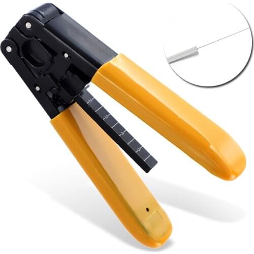 Optical Fiber Cable Stripper FTTH Cable Stripper Pliers Cutting Stripping Peeling Pliers Electrician Repairing Tool