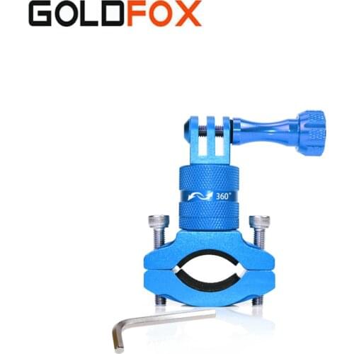 High Quality Bicycle Stand Hold Aluminum Bike Handlebar Holder for GoPro Hero 4 3+ 3 2 1 Sport Action Camera DV Holder Cam Mount