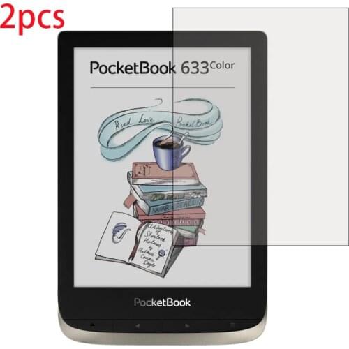 2PCS 6 inch glass Film screen display Protector For PocketBook 633 Color pb633 Ebook reader Ereader