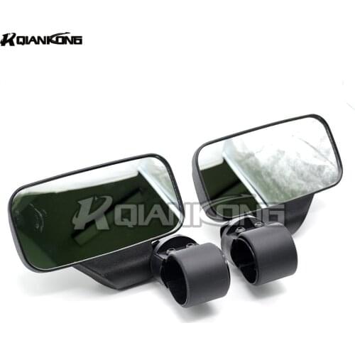R QIANKONG Scooters Racer Rearview Side View Mirror For suzuki Honda PCX 125/150 yamaha FZ9 SR MT07 MT09 R1 R3 R6 FZ6 tmax 530