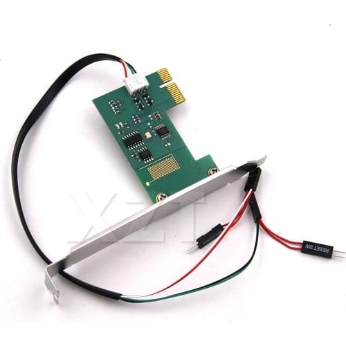 Hot Sale Mini PCI-e Desktop PC Remote Controller 20m Wireless Restart Switch Turn On/OFF For Desktop Computer