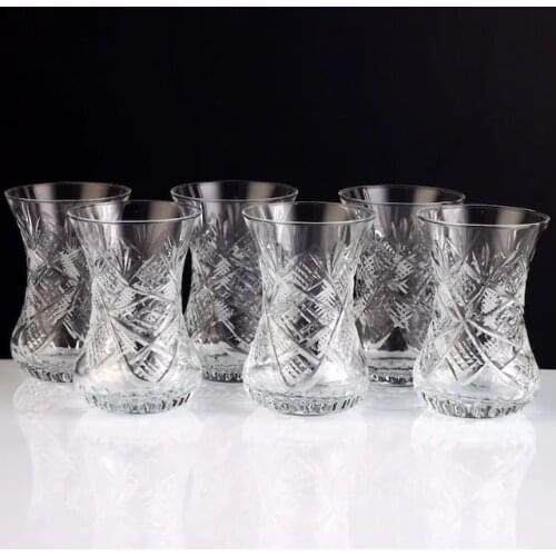 6 pieces İncebelli Tea Cup-Eye Decor 432185149