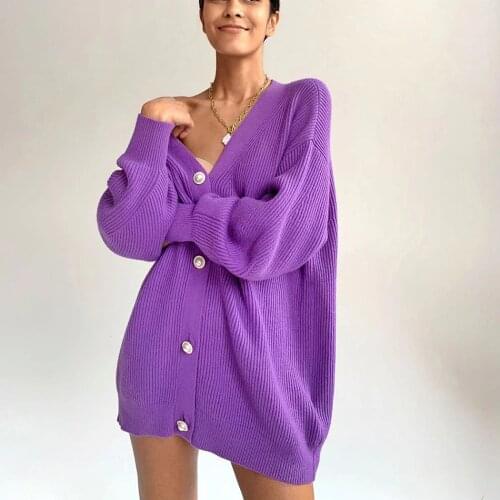 Free Shipping Single Breasted Cashmere V-Neck Cardigans Women Knitted Basic Pink Sweaters Women Autumn Cardigans Femme Jumpers