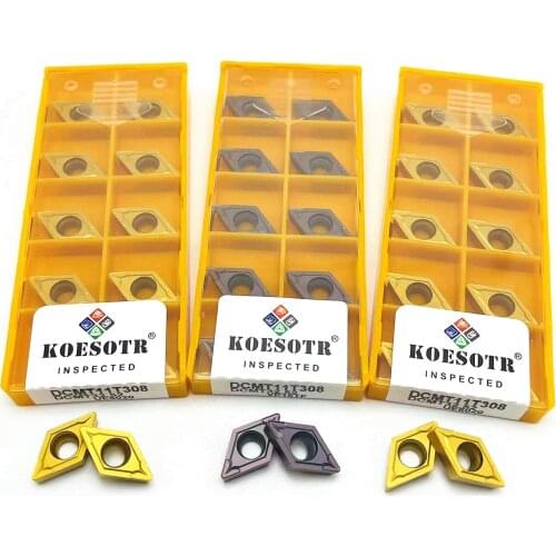 DCMT070204 DCMT11T304 Carbide Insert Internal Turning Tool Metal Turning Tool CNC Parts Tool Carbide Turning Insert DCMT