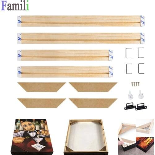 DIY Wooden Canvas Frame For Oil Painting Canvas Print Painting Frames Gallery Canvas Stretcher Bar Christmas Decoration For Home