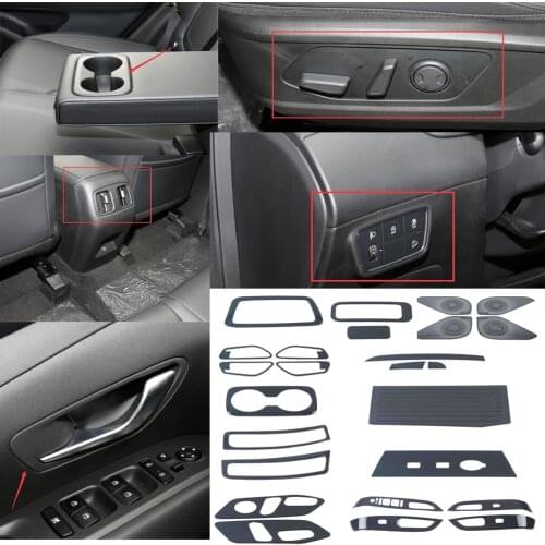 For Hyundai Tucson NX4 2021 2022 Interior Accessories Window Switch Water Cup Holder Decoration Cover Trim Headlight Swtich Trim