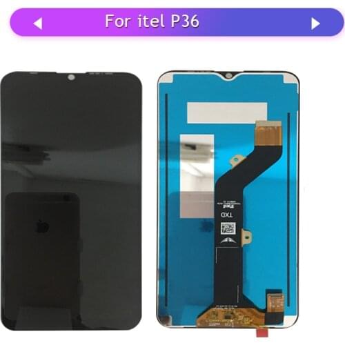 For Itel P36 LCD Display Touch Screen Digitizer Glass Panel Complete Assembly Replacement