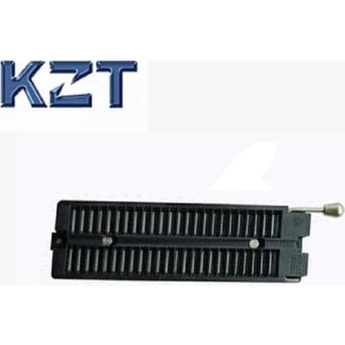 KZT Free shipping High quality Aries locking pin to dip 48 PLC Test socket programmer adapter IC test socket