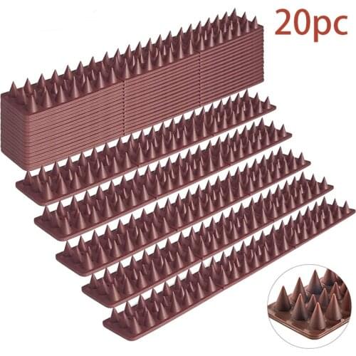 Plastic Bird and Pigeon Spikes Anti Bird Anti Pigeon Spike for Get Rid of Pigeons and Scare Birds Pest Control