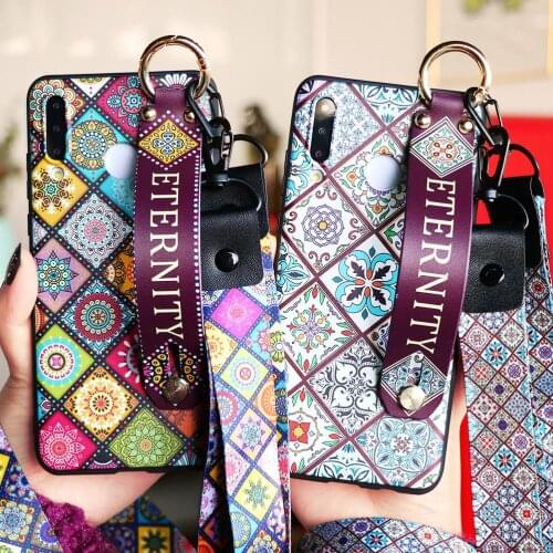 Wrist Strap Lanyard Case For Xiaomi POCO X3 NFC Redmi Note 8T 8 7 6 Pro 8A 7A Mi A3 A2 8 9 Lite SE 9T Pro CC9 CC9e Note 10 Case