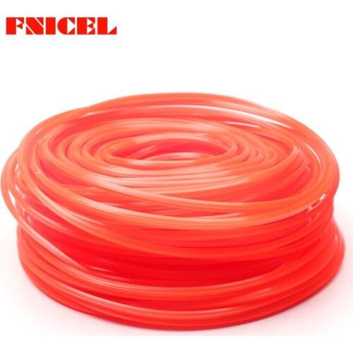 Grass Trimmer Head Nylon Line 450g Mowing Nylon Rope Line 2.4mm/2.7mm/3mm Strimmer Brushcutter Trimmer Long Round & Square Roll