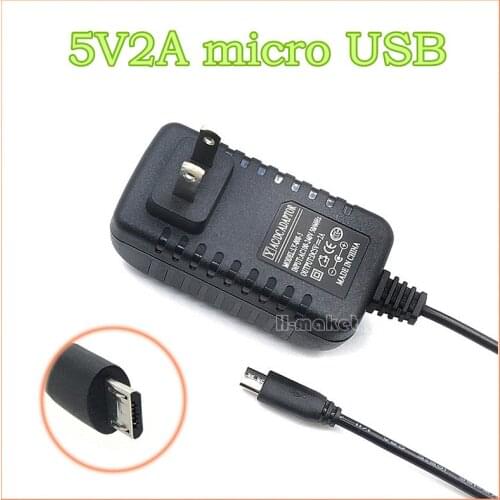 Free 5V2A 5V/2A Raspberry PI 2 Power Adapter AC/DC USB Charger PSU Power Supply Unit Power Source for Orange PI Banana PI M1
