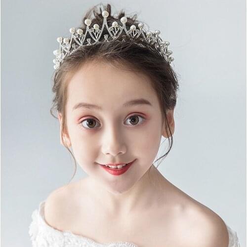 Gorgeous Crystal Bridal Tiara Girls Crown Bride Headbands Women Prom Hair Ornaments Wedding Hair Jewelry Accessories