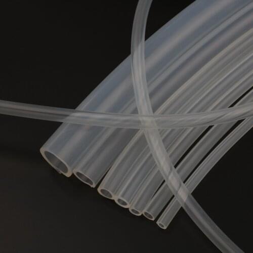 1 Meter Food Grade Silicone Tube 20~50mm Clear Transparent Silicone Hose Flexible Rubber Hose Heat Resistant Drinking Water Pipe
