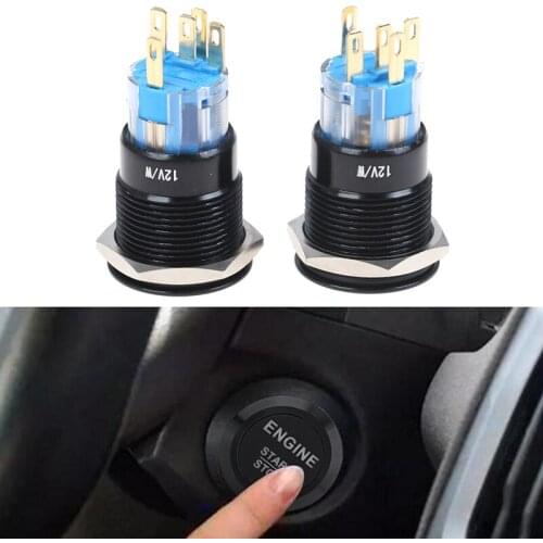 1PC Car Engine Start Push Button Switch Replacement Enginee Start 12V Waterproof