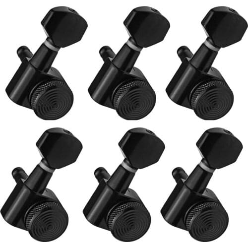 6pcs Tuning Pegs String Buttons String Buttons Guitar There Small Classical Guitar Triple Connections Tuning Pegs
