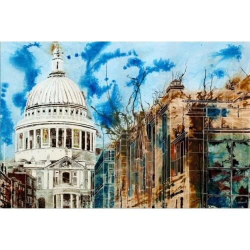 Dream house The wooden puzzle 520 pieces ersion jigsaw puzzle white card adult childrens educational toys