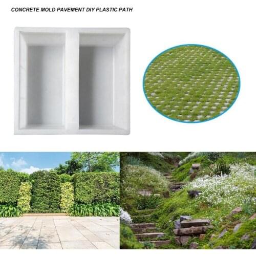 DIY Garden Path Paving Maker Cement Brick Stone Road Mold Concrete Pavement Tool Mold Can Be Reused To Create a Beautiful Road