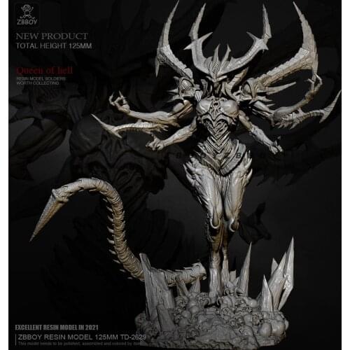 H125mm Resin model kits figure colorless and self-assembled TD-2629