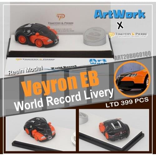 Timothy & Pierre TP 1:64 LBWK LAMBO Bugatti Veyron little Egg Resin Collectible Model Car