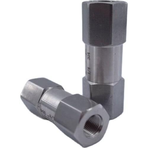 Combined Modular check valve 1/8" 1/4" 3/8" 1/2" 3/4" 1" SS304 SS316 stainless steel Grinding one-way Separate check valve