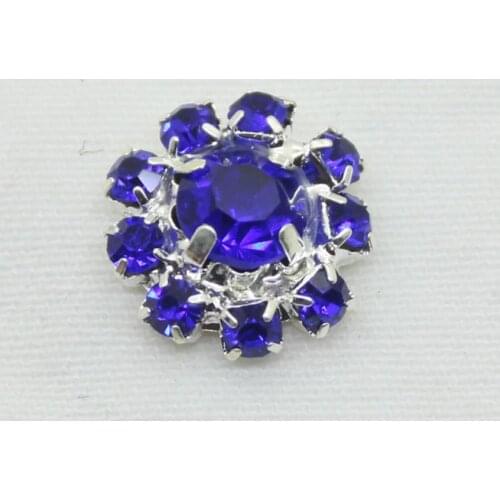 2018 Top Fashion Washable Plating New Wash flatback Rhinestone Embellishments Flatback Diy Shoe Decoration Buttons-12mm,10pcs