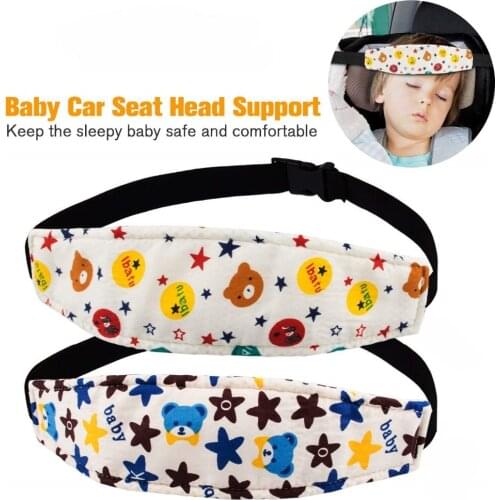 Fixing Band Baby Head Support Holder Sleeping Belt Adjustable Safety Nap Aid Stroller Car Seat Sleep Nap Holder Belt for kids