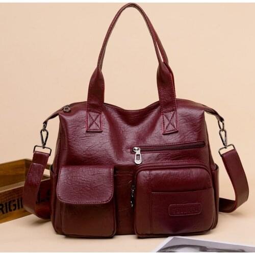 2021 Vintage Womens Hand Bags Designers Handbags Women Shoulder Bags Female Top-handle Bags Fashion Purses for Women