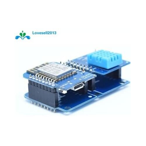 Wemos D1 Mini Double Socket Dual Base Shield D1 Mini NodeMCU ESP8266 Development Base Board 3.3V 100% New Origin