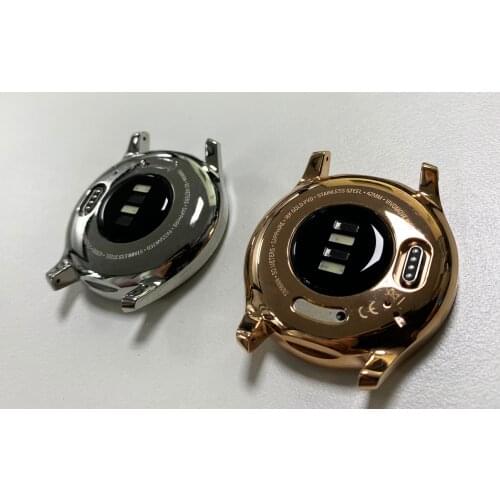 Original Back Case For GARMIN Vivomove Luxe Sapphire Back Cover 361-00130-00 18K Rose Gold PVD/Silver Case Replacement Parts